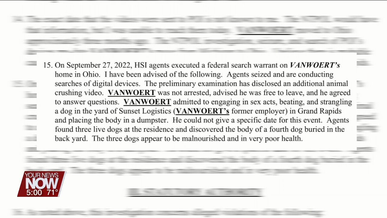Man arrested in Mercer County facing federal charges for heinous abuse of several dogs